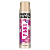 Impulse Body Spray Deodorant, Very Pink 75ml