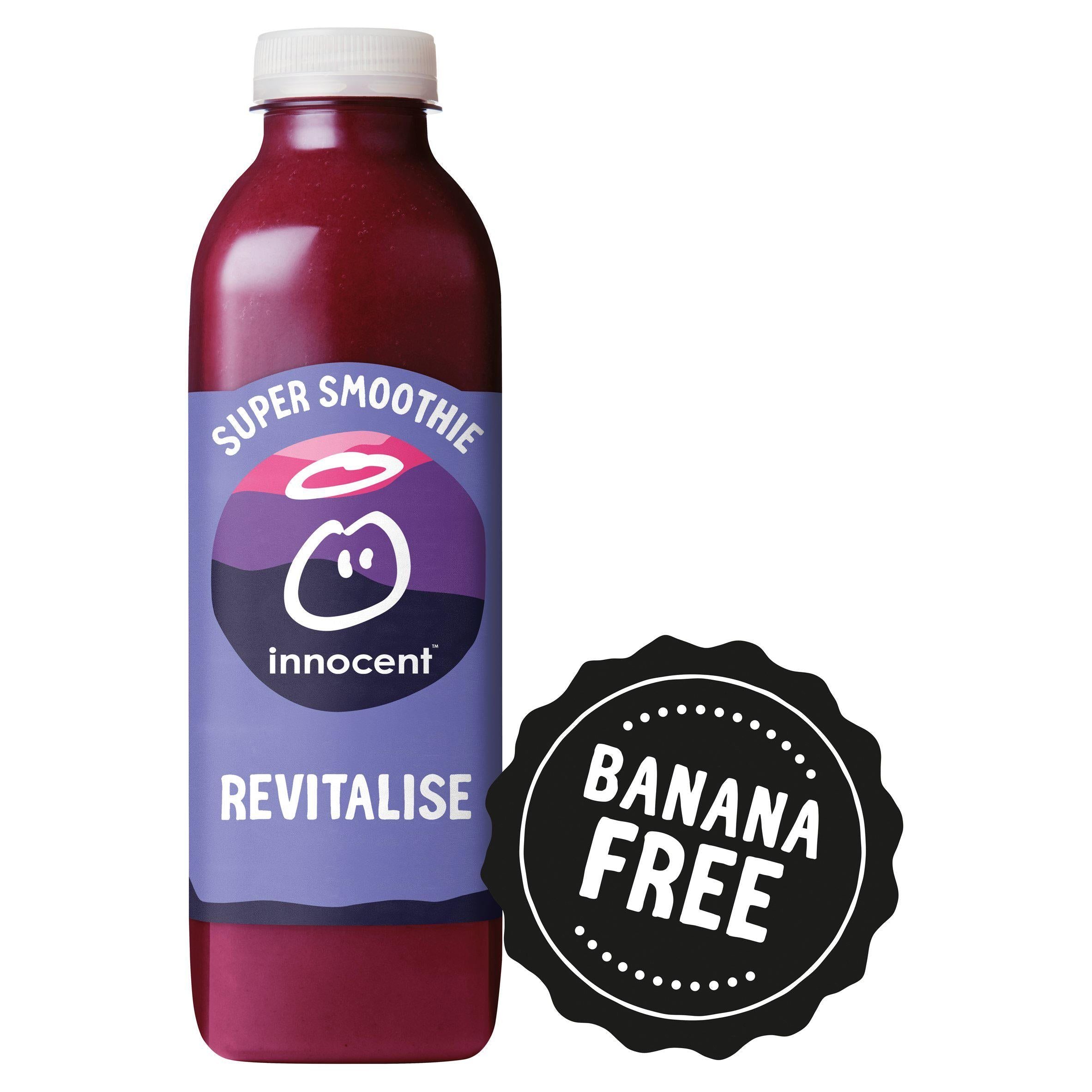 innocent Revitalise Raspberry Cranberry &amp;amp; Apple Super Smoothie with Vitamins 750ml