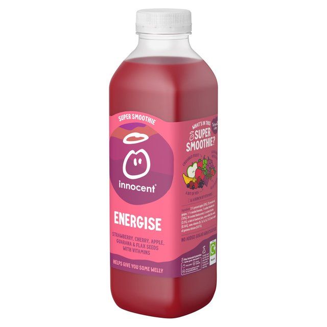 Innocent Super Smoothie Strawberry &amp;amp; Cherry with Vitamins   750ml