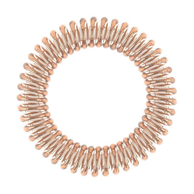 Invisibobble Bronze Slim Hair Ties   3 per pack