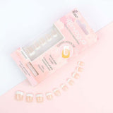 Invogue Bare French Square Nails - Pack of 24