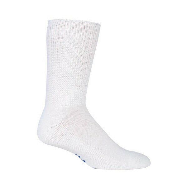 IOMI 3 Pairs of Diabetic Socks for Swollen Legs 12-14 UK White / 3EA