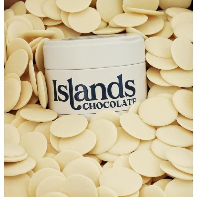 Islands Chocolate 37% White Chocolate Buttons   200g