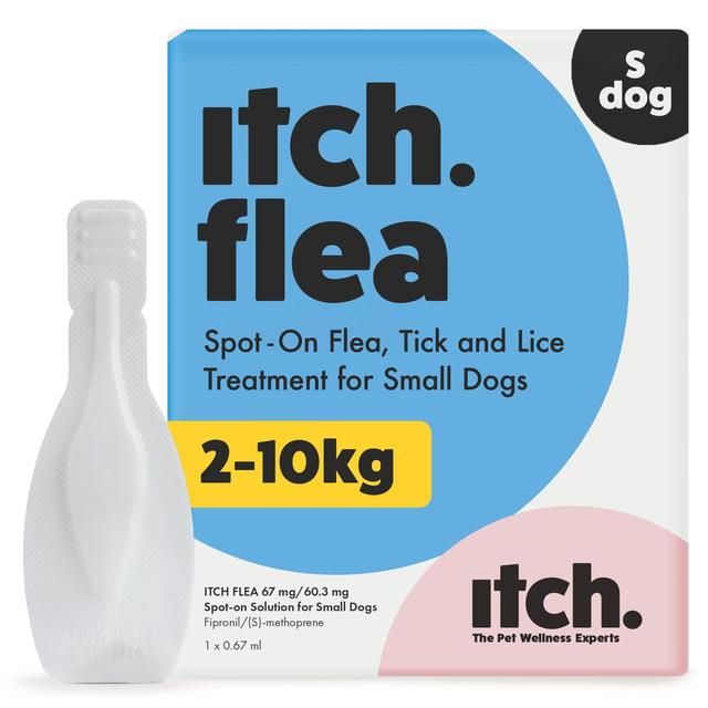 Itch Flea Small Dog Spot-On Flea &amp;amp; Tick treatment (2-10kg)