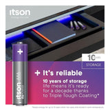 itson Itspower 10 AAA Alkaline Battery   10 per pack