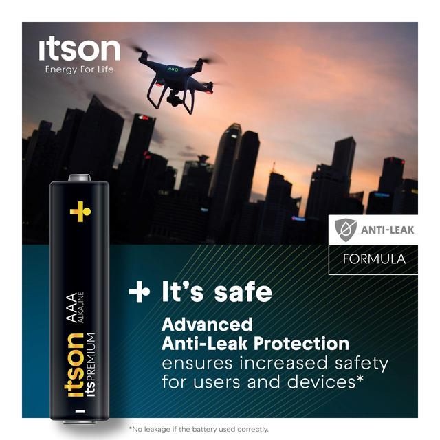 itson Itspremium 8 AAA Alkaline Battery   8 per pack