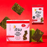 Itsu Seaweed Thins Sweet Soy &amp;amp; Sea Salt Multipack   4 per pack