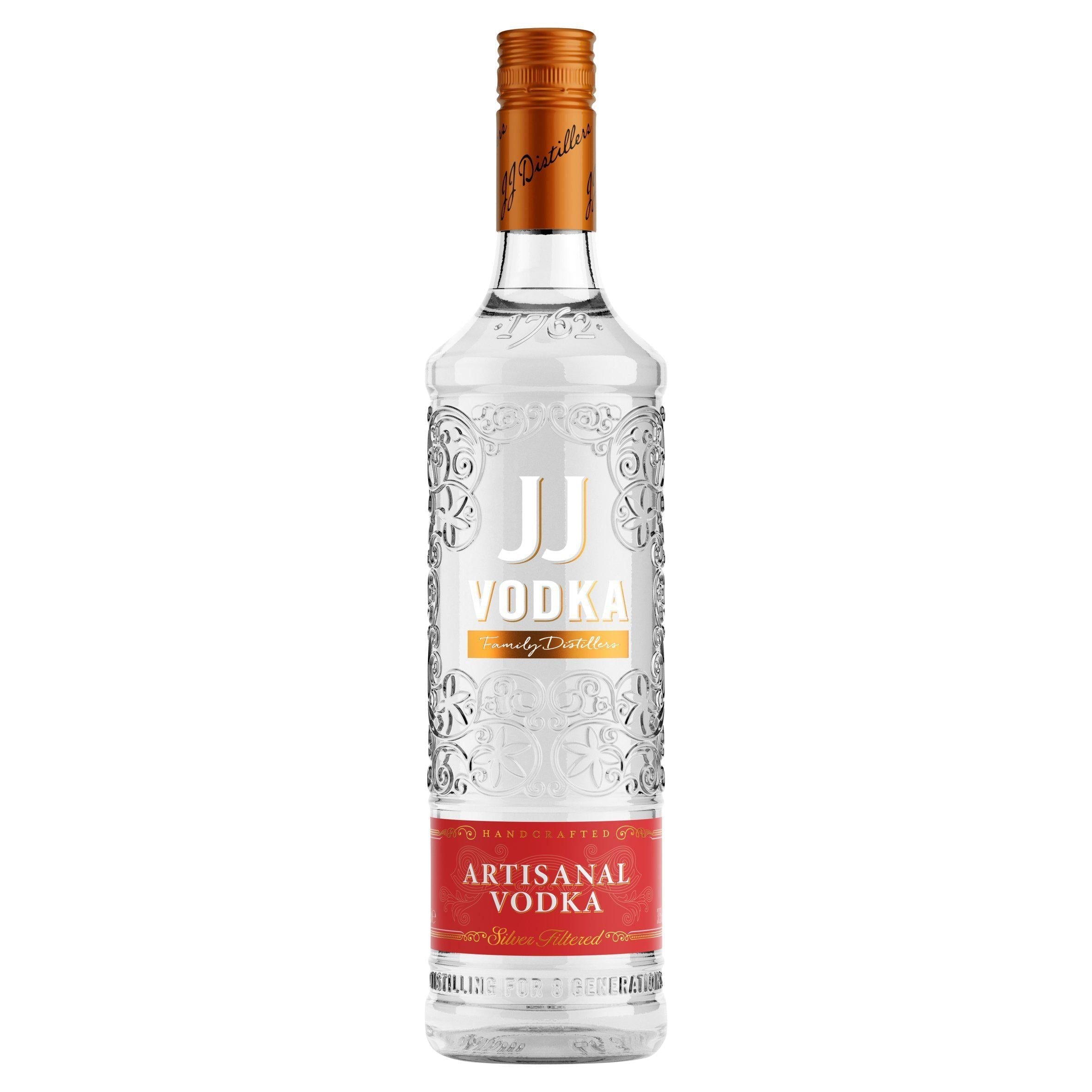 J.J Whitley Artisanal Vodka 70cl
