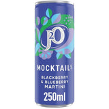 J2O Blackberry &amp;amp; Blueberry Martini Mocktail   250ml
