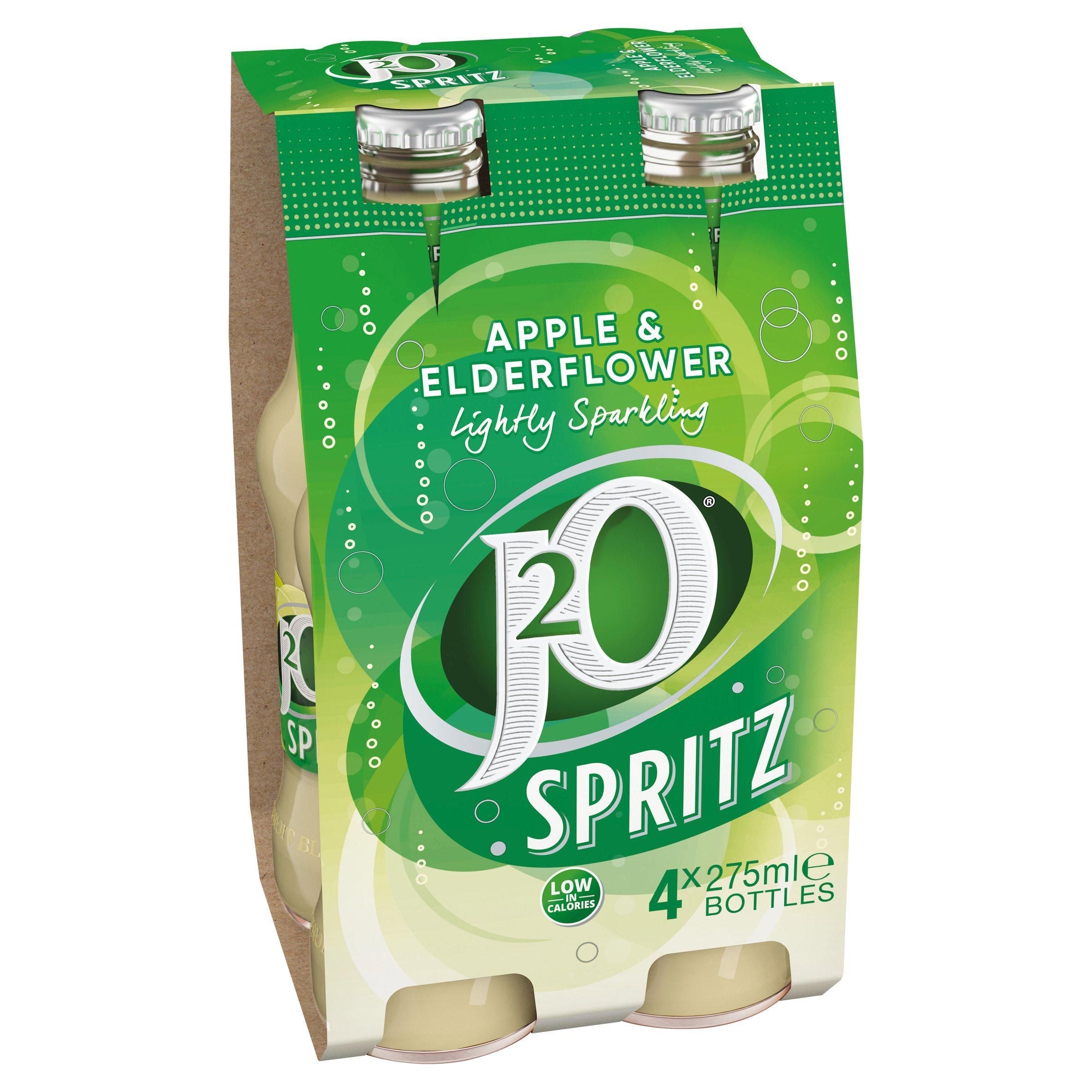 J2O Spritz Sparkling Apple &amp;amp; Elderflower 4x275ml