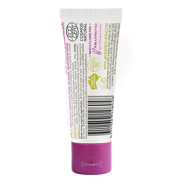 Jack N' Jill Natural Certified Kids Toothpaste Berries&amp;amp;Cream