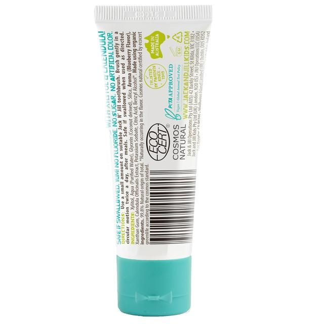 Jack N' Jill Organic Blueberry Toothpaste with Natural Flavouring   50g