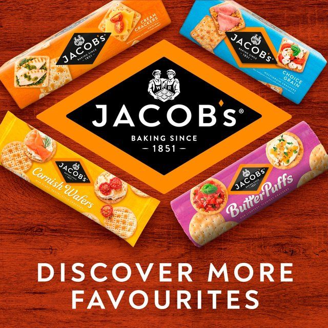 Jacob's High Fibre Cream Crackers   200g