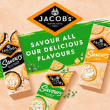 Jacob's Savours Sour Cream &amp;amp; Chive Crackers   150g