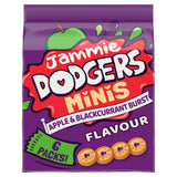 Jammie Dodgers Minis Biscuits Apple &amp;amp; Blackcurrant x6 120g