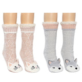 Jane &amp;amp; Bleecker Ladies Critter Sock, 2 Pack