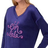 Jane &amp;amp; Bleecker Women's Silky Plush Pyjama Set