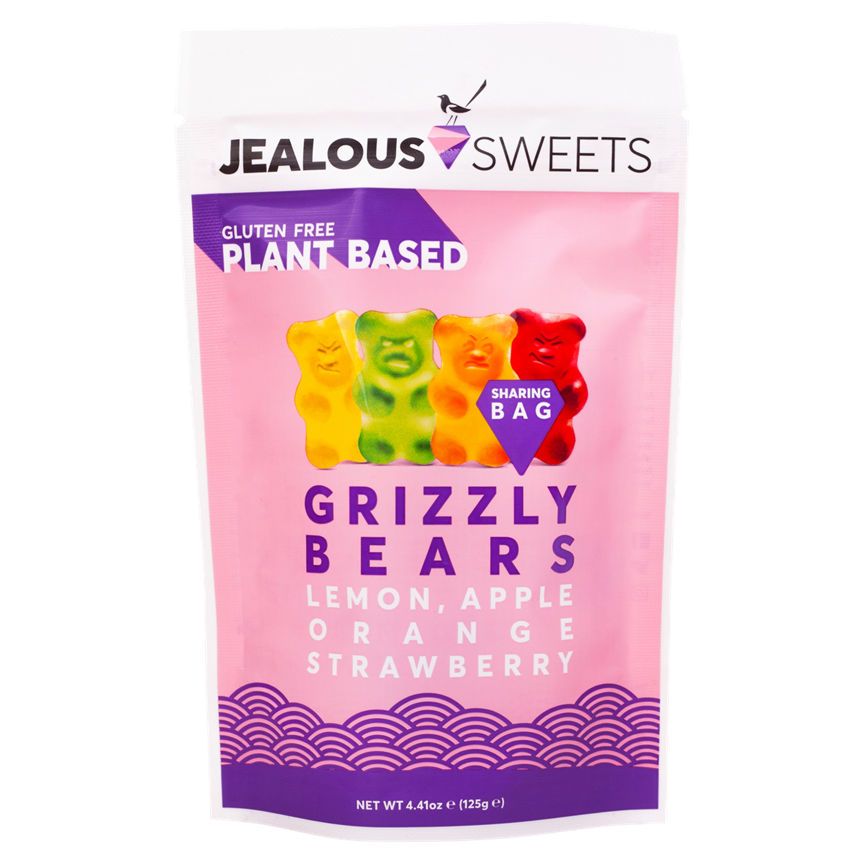 Jealous Sweets Grizzly Bears Lemon, Apple, Orange &amp;amp; Strawberry