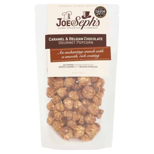 Joe &amp;amp; Seph's Caramel &amp;amp; Belgian Chocolate Popcorn   75g
