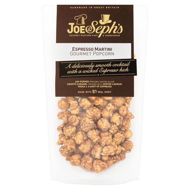 Joe &amp;amp; Seph's Popcorn Espresso Martini Popcorn   70g