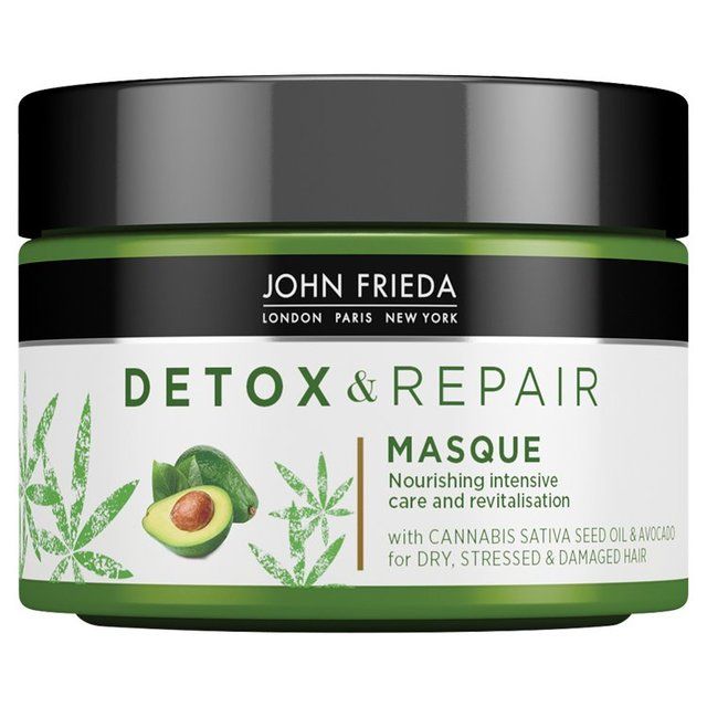 John Frieda Detox &amp;amp; Repair Hair Masque for Dry Stressed &amp;amp; Damaged Hair   250ml