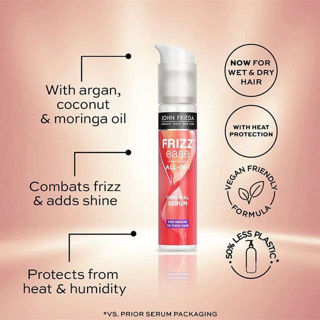 John Frieda Frizz Ease Original Hair Serum   50ml