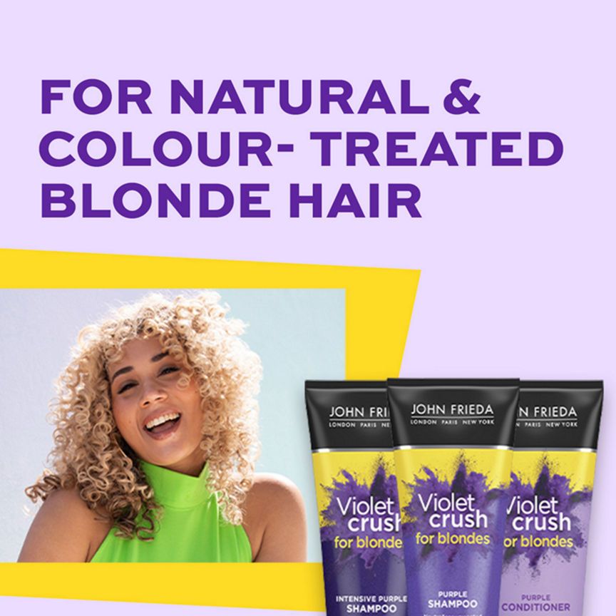 John Frieda Violet Crush for Blondes Intensive Purple Shampoo