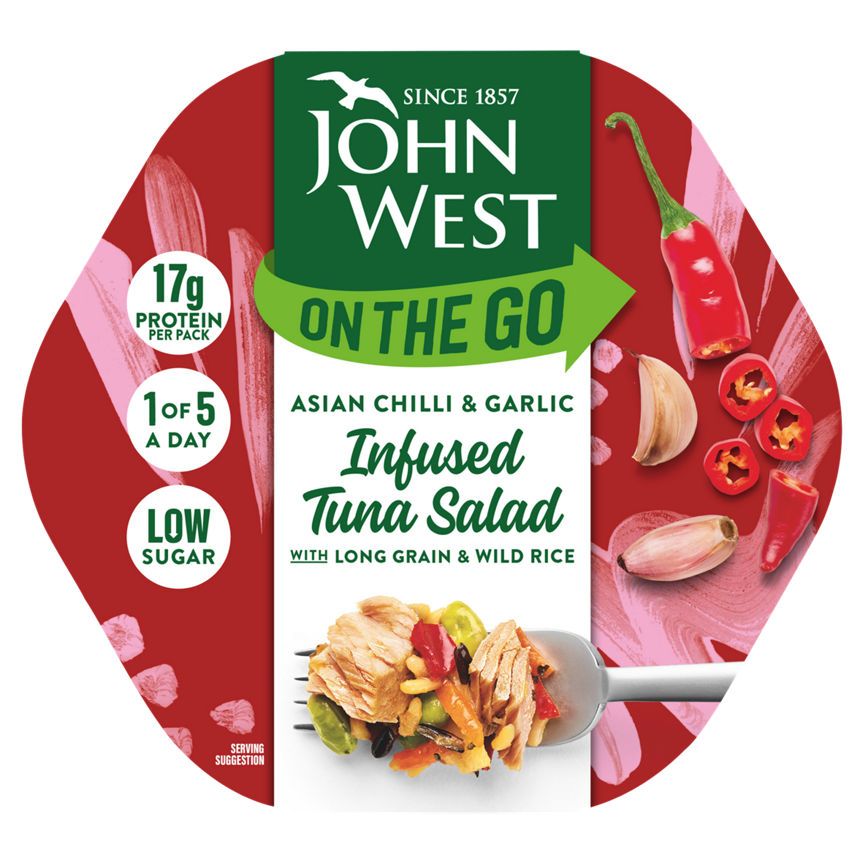 John West On The Go Asian Chilli &amp;amp; Garlic Infused Tuna Salad