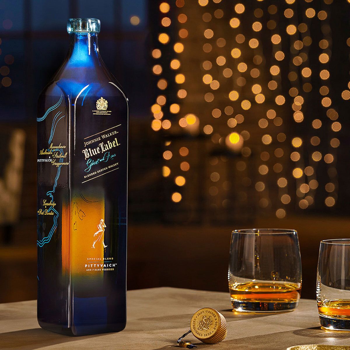 Johnnie Walker Blue Label Ghost &amp;amp; Rare Pittyvaich, 70cl
