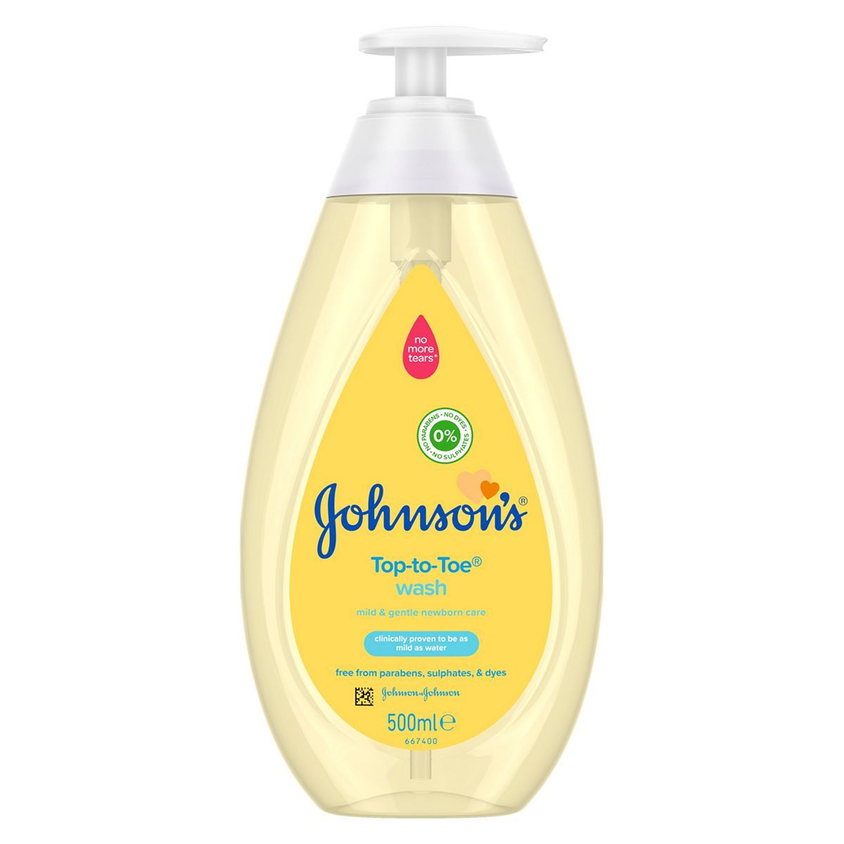 JOHNSON'S&amp;reg; Baby Top-To-Toe&amp;reg; Wash 500ml