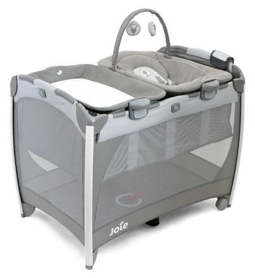 Joie Excursion Change &amp;amp; Bounce Travel Cot - Portrait