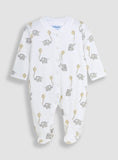 JOJO MAMAN B&amp;Eacute;B&amp;Eacute; 3 Pack Sleepsuit, Hat &amp;amp; Bib Set 3-6 months