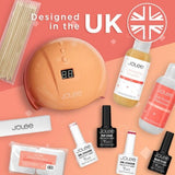 JoLee Gel Nail Polish Set 10x10ml - 8 Colours + Top &amp;amp; Base