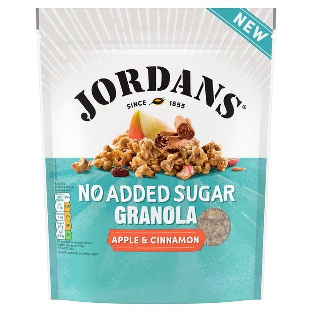 Jordans Cereal No Added Sugar Granola Apple &amp;amp; Cinnamon   425g