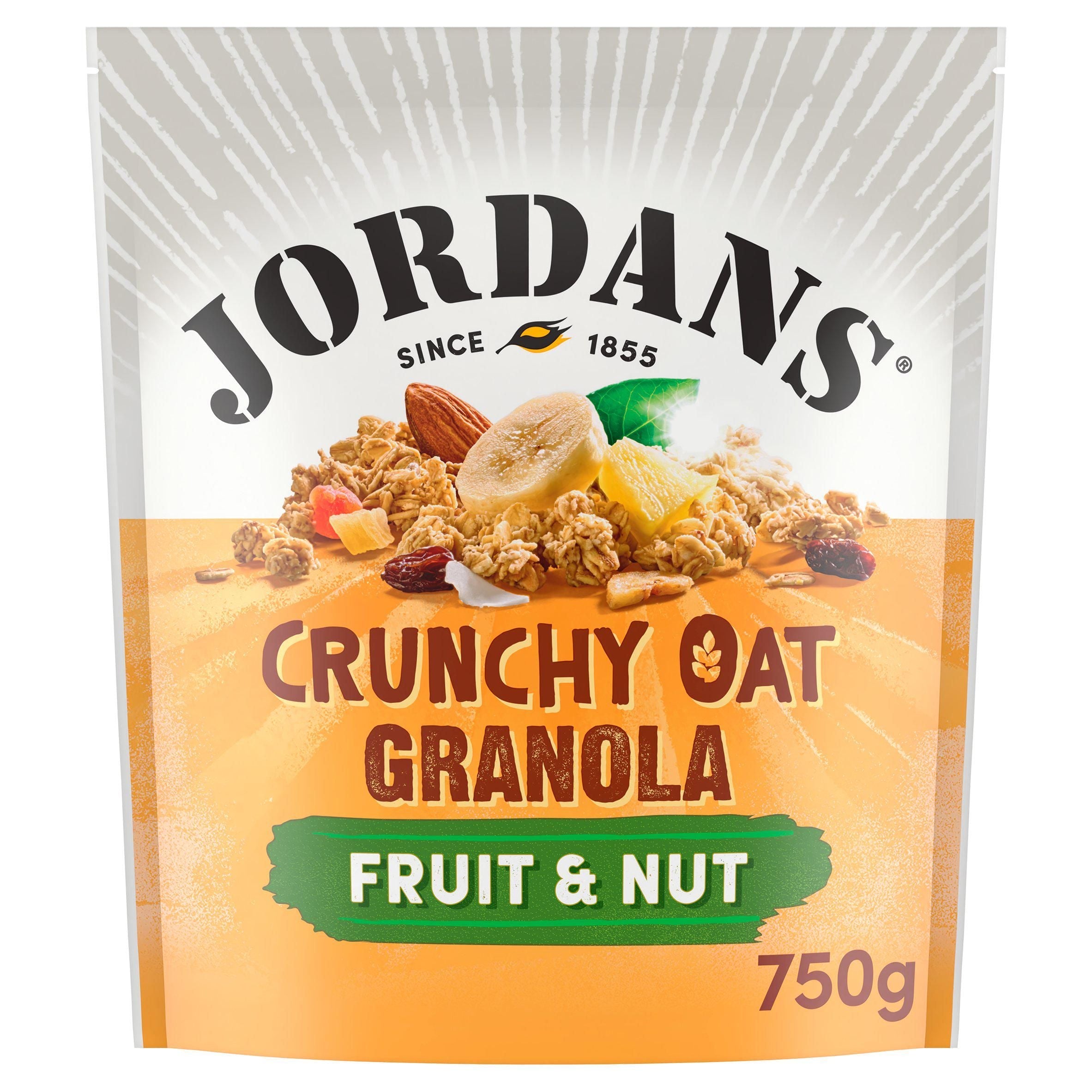 Jordans Crunchy Oat Fruit &amp;amp; Nut Granola Breakfast Cereal 750g