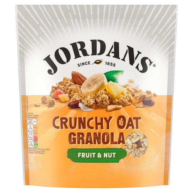 Jordans Crunchy Oat Fruit &amp;amp; Nut Granola Breakfast Cereal   750g