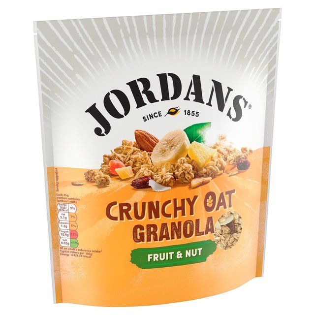 Jordans Crunchy Oat Fruit &amp;amp; Nut Granola Breakfast Cereal   750g
