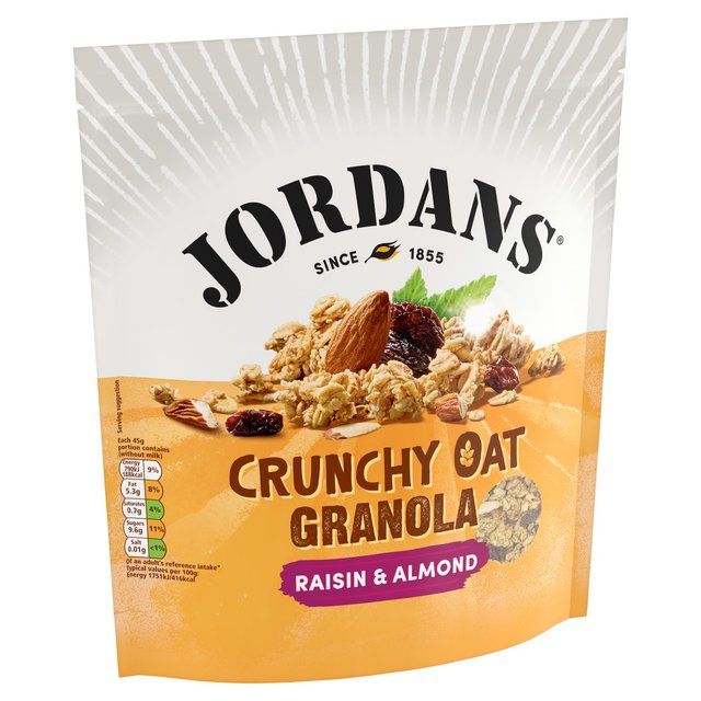 Jordans Crunchy Oat Raisin &amp;amp; Almond Granola Breakfast Cereal   750g