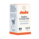 Jude Bamboo Everyday Pads 24 Pack