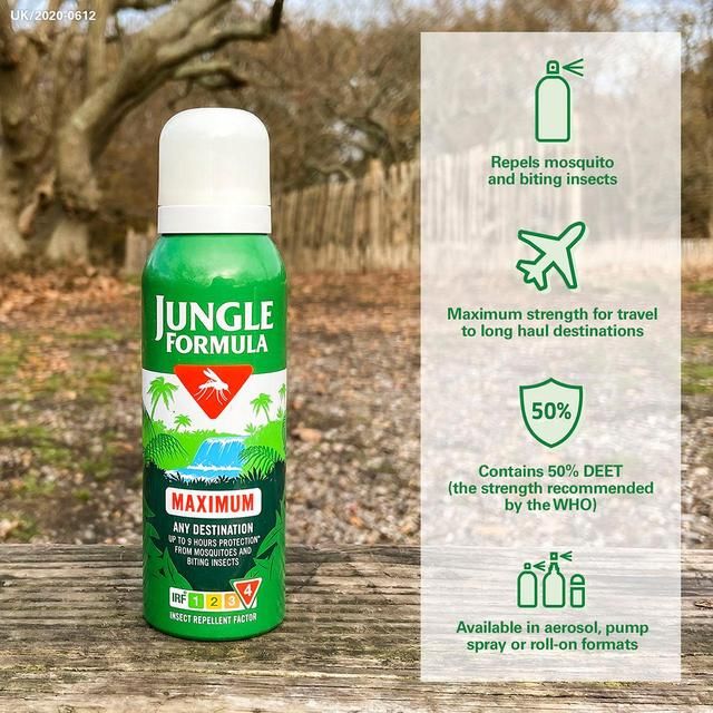 Jungle Formula Maximum Aerosol Insect Repellent   125ml