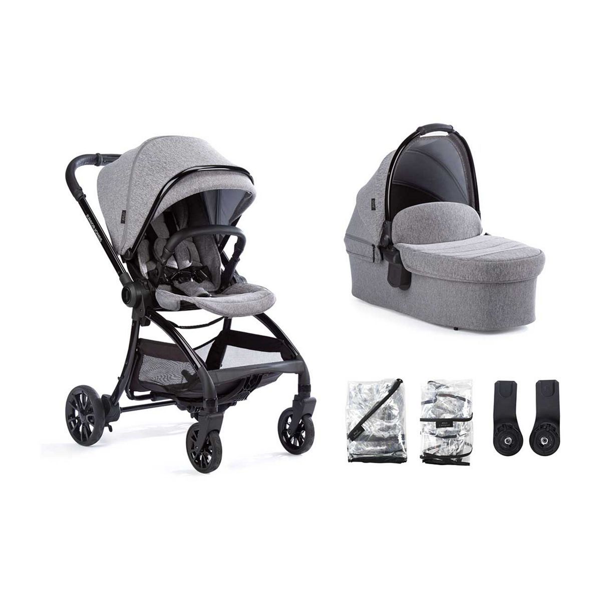 Junior Jones Aylo Stroller Bundle &amp;ndash; Grey Marl