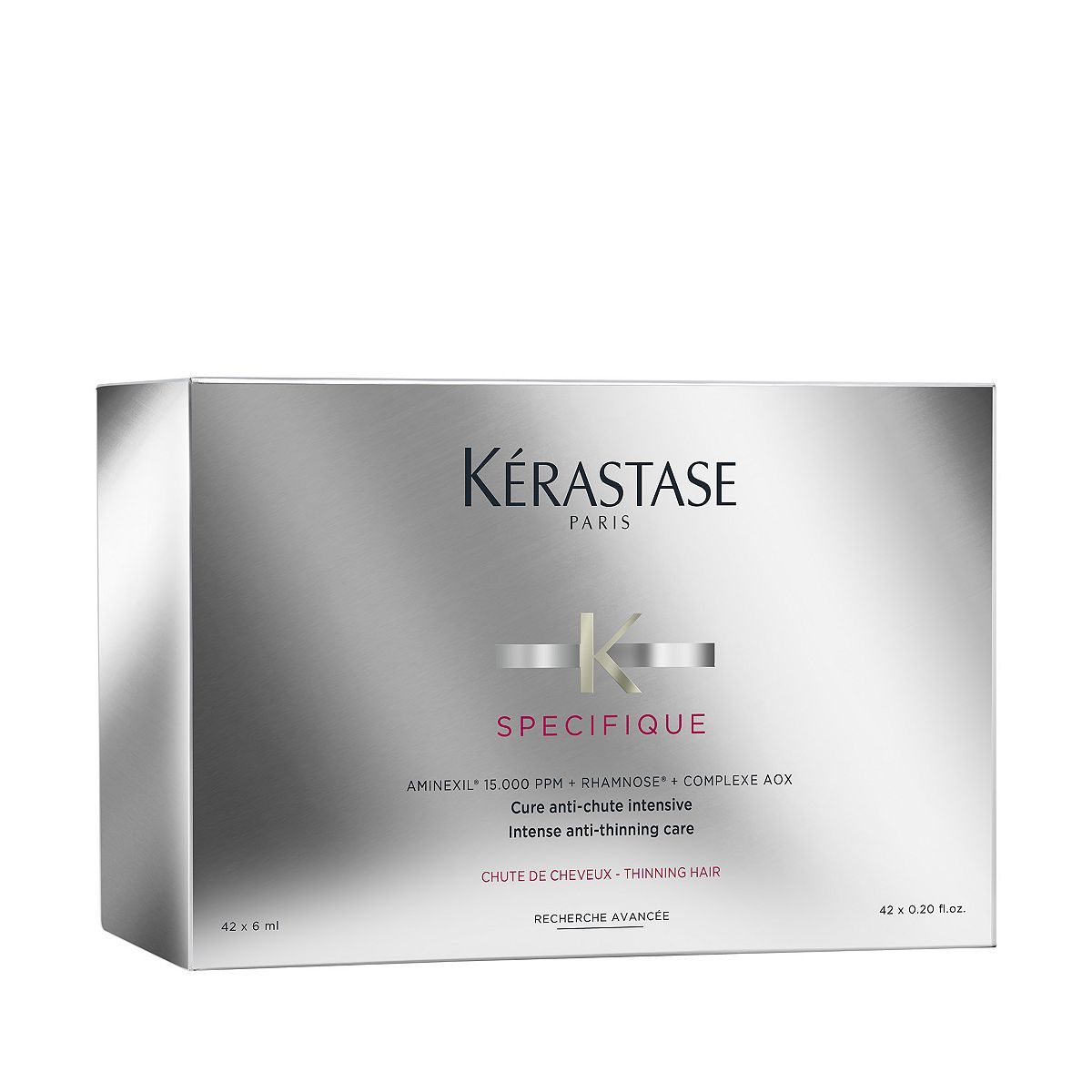 K&amp;eacute;rastase Specifique, Hair Growth &amp;amp; Strength Treatment, For Men &amp;amp; Women With Hair Loss 42x6ml