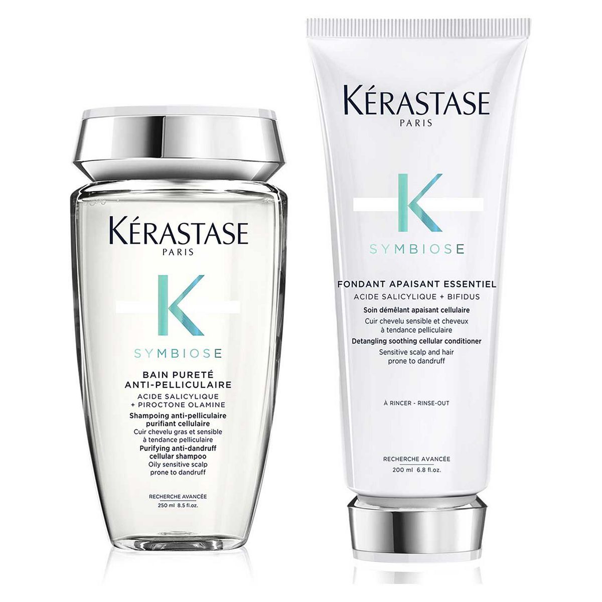 K&amp;eacute;rastase Symbiose Shampoo and Conditioner Duo, Moisturising Anti-Dandruff Routine For Dry, Sensitive Scalp