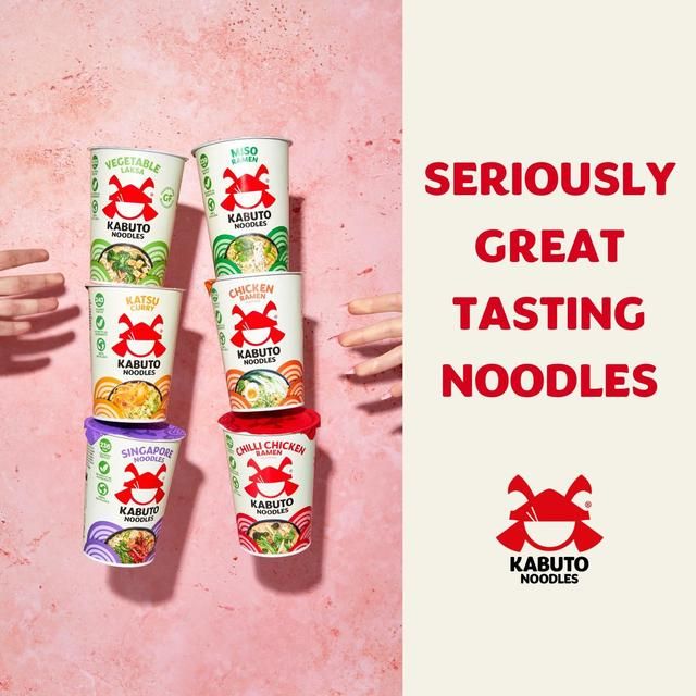 Kabuto Noodles Vegetable Laksa   65g