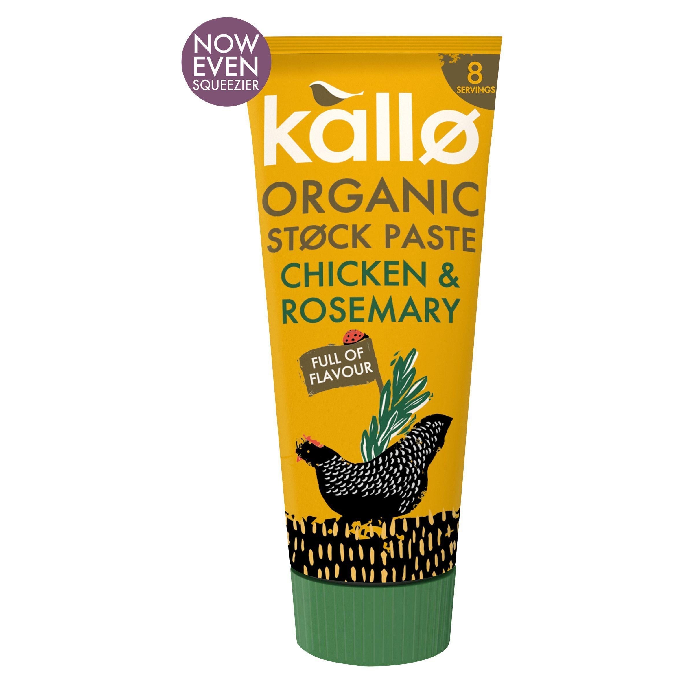 Kallo Organic Stock Paste Chicken &amp;amp; Rosemary 100g