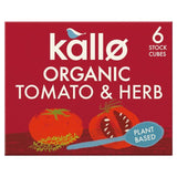 Kallo Organic Tomato &amp;amp; Herb Stock Cubes   6 x 11g