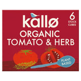 Kallo Organic Tomato &amp;amp; Herb Stock Cubes 6x66g