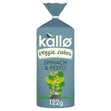 Kallo Spinach &amp;amp; Pesto Veggie Cakes   122g