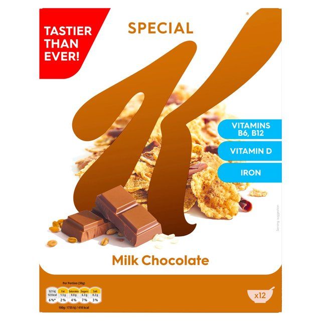 Kellogg's Special K Milk Chocolate Breakfast Cereal   360g