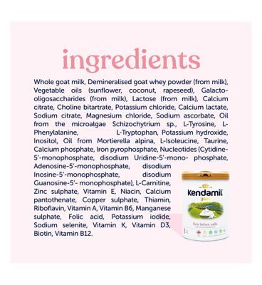 Kendamil First Infant Goat Milk Stage 1